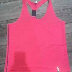 Hot pink running shirt